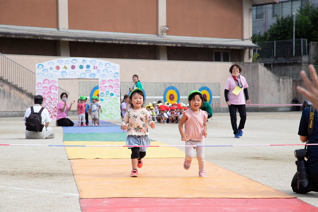 67回 運動会~かけっこ リレー~ 認定こども園 天授ヶ岡幼稚園